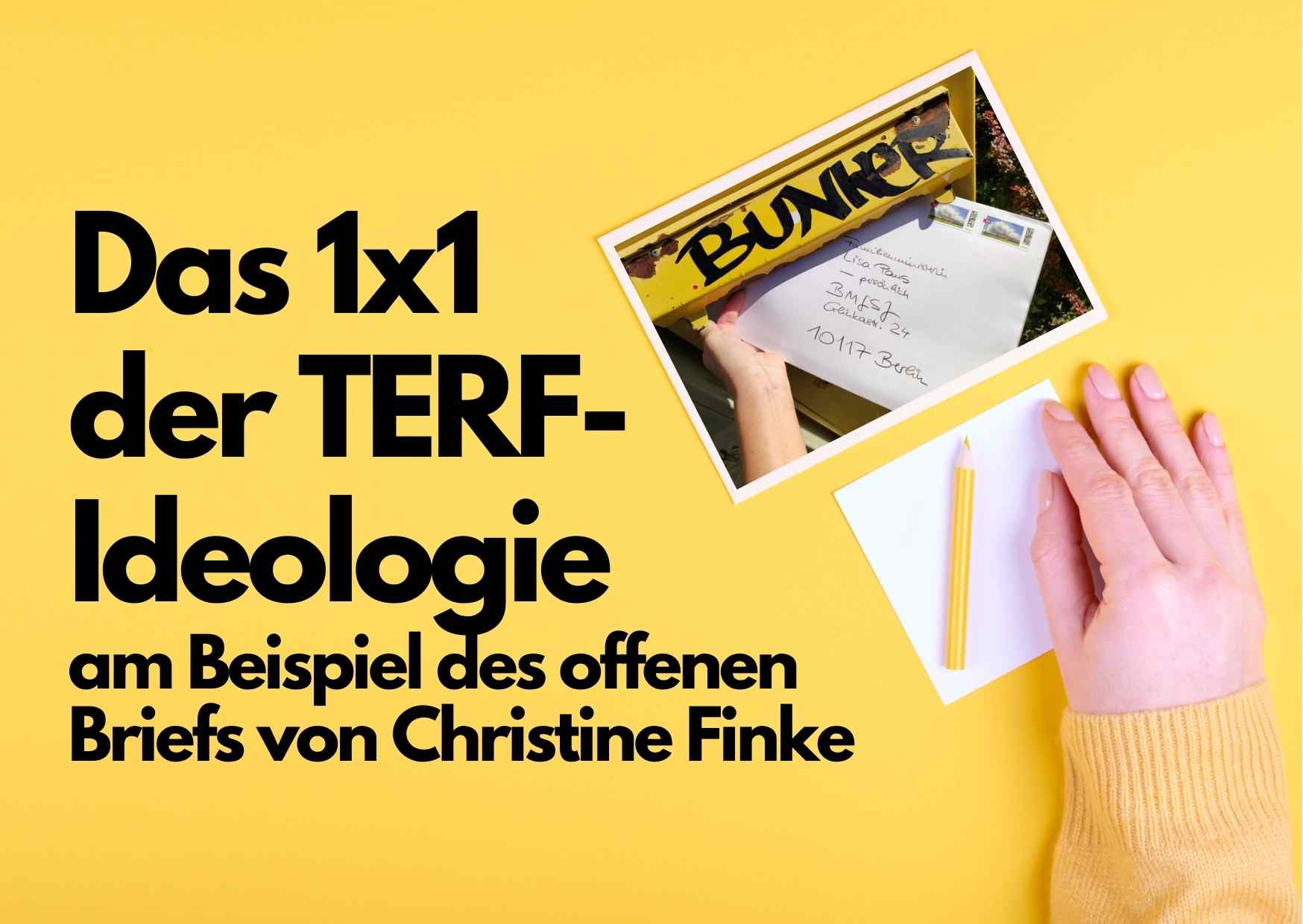 Read more about the article TERF-Argumente debunked