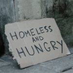 Wohnungslos und Hungrig